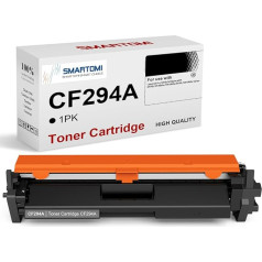 SMARTOMI CF294A 94A suderinamas toneris HP CF294X CF294A 94A 94X suderinamas su HP Laserjet Pro M118dw MFP M148dw M148dw M148fdw M149fdw (1 juodas)