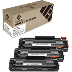 ZOOMTEC CE278A 78A melnā tonera kasetne priekš HP Laserjet M1500 M1536DNF M1537DNF M1538DNF M1538DNF M1539DNF P1566 P1600 P1606DN P1607DN P1608DN P1608DN P1608DN 3