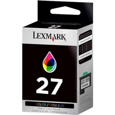 Lexmark Farbpatrone Nr.27 (für geringe Druckvolumen) Tinte farbig 140Seiten Z13/Z23/Z24/Z25/Z33/Z34/Z602/X75/X1150