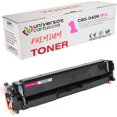 UniversoCartuccia® Toneris suderinamas su CANON CRG-045H CANON imageCLASS MF634Cdw MF632Cdw LBP612Cdw LBP612C LBP612C i-Sensys LBP611C LBP611Cn LBP613Cdw i-Sensys MF631Cn MF63Cdw MF635Cx (CRG) 054H MA. GENTA)