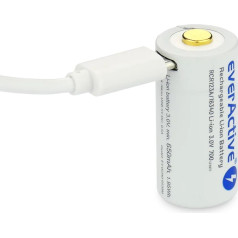 Akumulators 16340 3v li-ion 700 mah micro usb