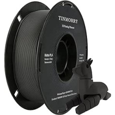 Tinmorry matinis 3D spausdintuvo PLA siūlas, 1,75 mm, 1 kg, 1 ritė