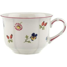 Villeroy & Boch Petite Fleur krūze, 350 ml, augstums: 7,5 cm, augstākās kvalitātes porcelāns, krāsaina