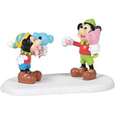 Nodaļa 56 Disney Village Aksesuāri 4,5 cm Cotton Candy Delight figūriņa, daudzkrāsains