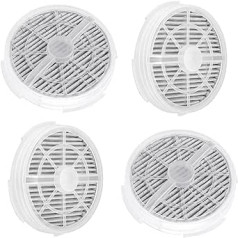 4 Pack Adapted to GL 2103 HEPA Air Purifier Filter, HEPA Activated Carbon Filter Removes Dust and Mites and Freshens the Air, It Can Be Used At Home Or Office