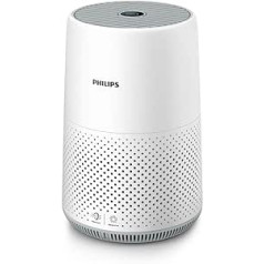 Philips 800. sērijas gaisa attīrītājs - noņem ziedputekšņus, putekļus, vīrusus un aerosolus telpās līdz 49 m², 2 ātruma iestatījumi, miega režīms (AC0819/10)