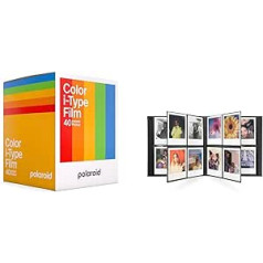 Polaroid krāsu plēve i-Type — x40 filmu pakete un fotoattēlu albums — liels — 6044