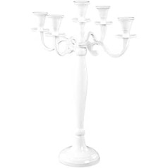 Gräfenstayn® Candlestick 1-, 3- or 5-Arm Candlestick - Various Sizes - Candlestick in Silver, Black, White or Gold, 40cm