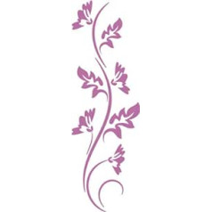 Indigos Lilac Lilac Vinyl Wall Art Decal Sticker 160cm x 52cm