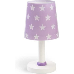 Dalber 81211L E14 Children's Table Lamp Bedside Lamp Star Mallow, Mallow,