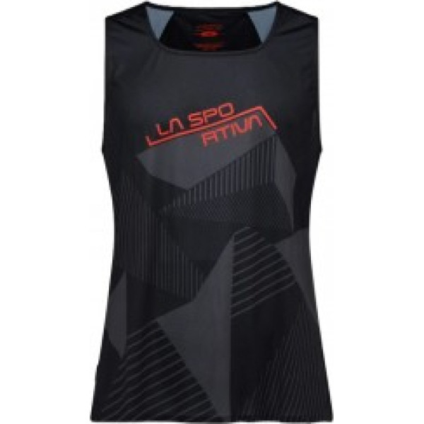 Krekls COMPETITION Tank M L Black/Cherry Tomato