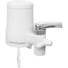 TAPP Water EcoPro (TAPP 2) - ilgtspējīgs krāna ūdens filtrs, lieliskas garšas ūdens. Ūdens filtrs pret kaļķakmeni un +100 vielām - nav nepieciešami instrumenti (EcoPro + 1 uzpilde).