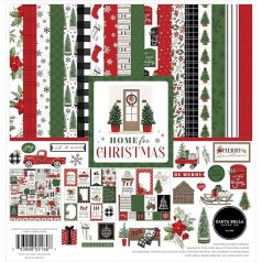 Echo Park Paper Company CBHFC139016 Home For Christmas Collection Kit Papīra komplekts, Multi