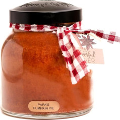 A Cheerful Giver Papa's Pumpkin Pie Papa Jar Candle, 34-Ounce