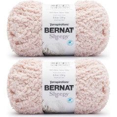 Bernat Sheepy 2 Pack 250g neilona Super Bulky adīšanas dzija tamborēšanai