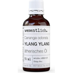 Ylang Ylang eļļa - tīra ēteriskā eļļa no wesentlich. - 100% dabīga, no stikla pudeles (50 ml)