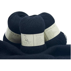 TEHETE 100% Merino vilnas dzija adīšanai, tamborēšanai, jauna vilna, 250 metri, 3 kārtu, 50 g/kārtu, mīksta un zīdaina