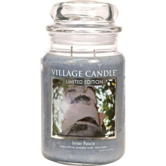 Village Candle Inner Peace 680g burciņa svece, pelēka