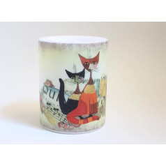 Lielā 'by Rosina Wachtmeister Cat Candle Musica Romantica I & II