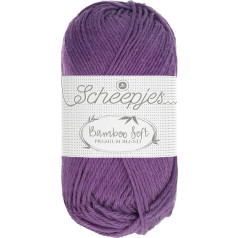 Scheepjes - Scheepjes 252 karaliski violeta bambusa kokvilnas dzija - 10x50g