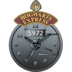 Disney Harry Potter Hogvarts Express sienas pulkstenis HP3052 Black