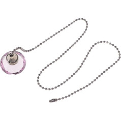 Housoutil 2gab Crystal Ball Fan Pull Chain Ziemassvētku eglīte karājas dekorēšana Favours Ziemassvētku pusēm Crystal Pull Chain dekorēšana Crystal Pendant Ornament Diamond