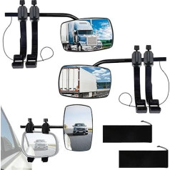 Caravan Mirror Car Universal - улучшенный задний обзор, простая сборка, гибкая регулировка, для всех типов автомобилей