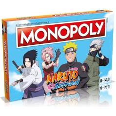 Winning Moves WM00167-EN1 Naruto galda spēle, daudzkrāsaina, viens izmērs