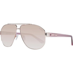 Guess Unisex Gf6145 6128f Saulesbrilles, Light Dorador Pink, viens izmērs, Light Dorador Pink