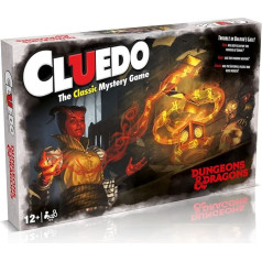 Winning Moves Dungeons and Dragons Cluedo Mystery galda spēle, Pievienojieties Falastar Fisk, lai atklātu, kurš ir nomainīts.