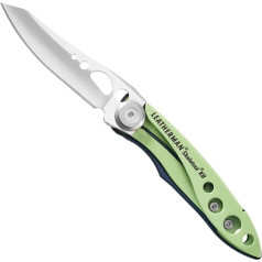 Leatherman Skeletool KB - Lightweight, Robust Multi-Purpose Pocket Knife with Bottle Opener, Stainless Steel, Verdant