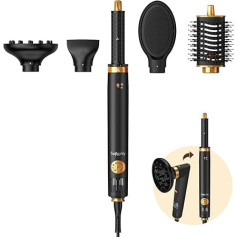 SUPGALIY 5-in-1 Air Styler karstā gaisa birste ar cirteni Curling Iron