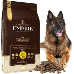 Empire Adult Dry Dog Dry Food - 12 kg - barība bez graudaugiem - lielām šķirnēm - barība lieliem suņiem - barība ar aitas gaļu - hipoalerģiska - nesatur lipekli