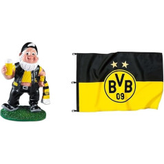 Borussia Dortmund Unisex BVB dārza rūķis, daudzkrāsains, viens izmērs