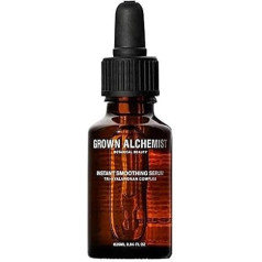 Grown Alchemist Instant Smoothing Serum - mitrinošs hialuronas serums ar trīskārši koncentrētu hialuronskābi no bioloģiskās audzēšanas, sejas serums, serums pret novecošanos, 25 ml