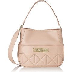 Love Moschino Sieviešu Borsa Soft Pu Nude plecu soma, Nude, ādas krāsas