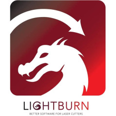 Cloudray LightBurn programmatūra lāzera griezējam un gravierim DSP versija kontrolierim 6442S/G 6445 6332G 6344S, atbalsta 2 datorus, PC, Mac, Linux