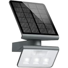 Steinel XSolar L-S ONE LED saules gaismas antracīta sienas lampa Kustības sensora nakts gaisma Dārza lampa Saules 2500 mAh akumulators