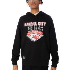 New Era Vīriešu NFL Team Graphic Hoody Kanchi Blkwhi Kansas City Chiefs jaka ar kapuci