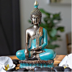 25DOL Budas statujas mājai 33cm Budas statuja (Apgaismības brīdis) Kolekcionēšanas statuetes un figūriņas Meditācija Dekorēšana Joga Zen Decor Hindu Austrumāzijas dekorēšana