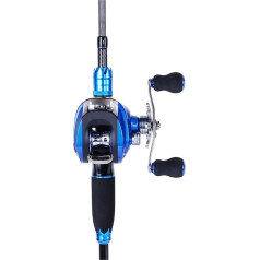 Makšķerēšanas nūja Makšķerēšanas nūja 6-7ft Makšķerēšanas ēsma Rod un Baitcasting Reel Combo Carbon Casting Rod un Casting Makšķerēšanas spole komplekts Makšķerēšanas nūja