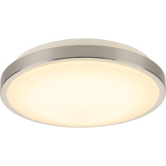 SLV MARONA LED, apaļa, tērauds, Pmma, 15 W, matēts metāls, 30 x 30 x 86 cm