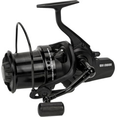 Tdyatocept QD10000 10000 10000 Vollmetall-Spinn-Angelrolle 9+1 Max Drag 15KG Rolle für Salz- und Süßwasser-Angelrollen