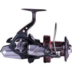 Catch Artifact 8000-12000 2.5kg Trolling Reel CNC Machined Spool Large Capacity Metal Spinning Fishing Reel Boat Big Game Fishing (izmērs: 12000 Series)