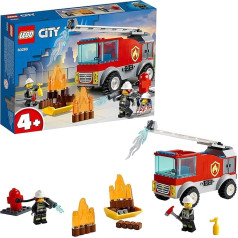 LEGO 60280 City Fire Engine Toy with Fireman as Mini Figure for Boys and Girls aged from 4 Years and up