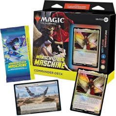 Magic: The Gathering March of the Machine Commander Deck - Divine Convocation (Collector's Booster Sample Pack and Accessories - vācu versija)