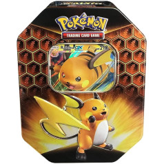 Pokemon TCG: Sun & Moon Hidden Fates Raichu-GX kolekcionēšanas kārba