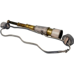 Kelvin & Hughes Spyglass teleskops ar Roorkee Instruments India ādas somiņu