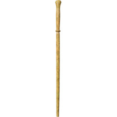 The Noble Collection - Lucius Malfoy Character Wand - 15 collu (37 cm) burvju pasaules nūjiņa ar uzlīmi - Harija Potera filmu komplekta rekvizīti - burvju nūjiņas