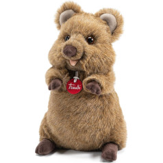 Trudi 27145 Quokka plīša rotaļlieta, brūna, M